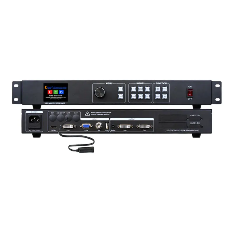 Лучшая цена AliExpress Прокат видеостена светодиодный видеопроцессор MVP300 scaler HD tv SDI HDMI VGA DVI USB wifi контроллер запчасти