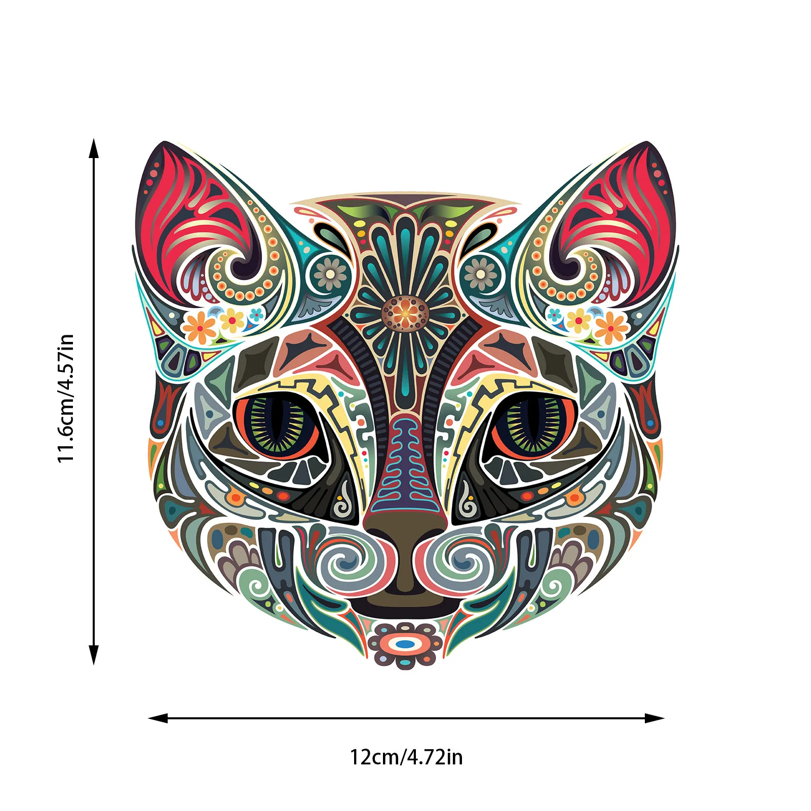 

Cartoon Cat Wooden Jigsaw Puzzle Unique Shape Animal Puzzle Assembly Toys For Children Adults Mysterious Animal Style Toys