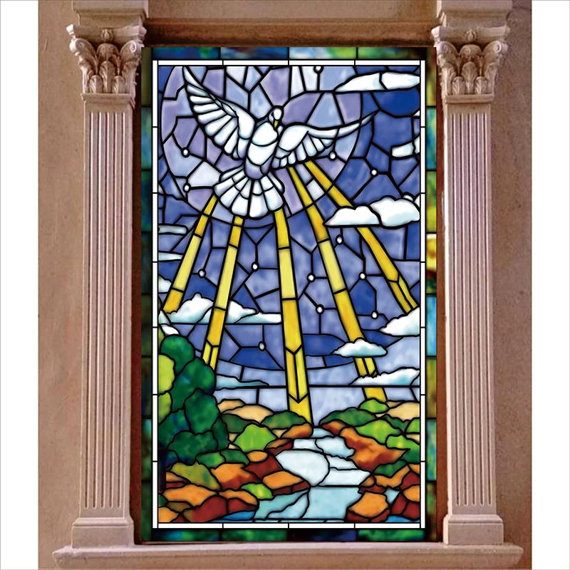 Наклейка на окна нестандартного размера горячая Распродажа многоразовая