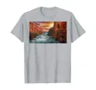 Футболка с изображением Большого каньона-футболка с изображением национального парка Аризона, подарки, футболка