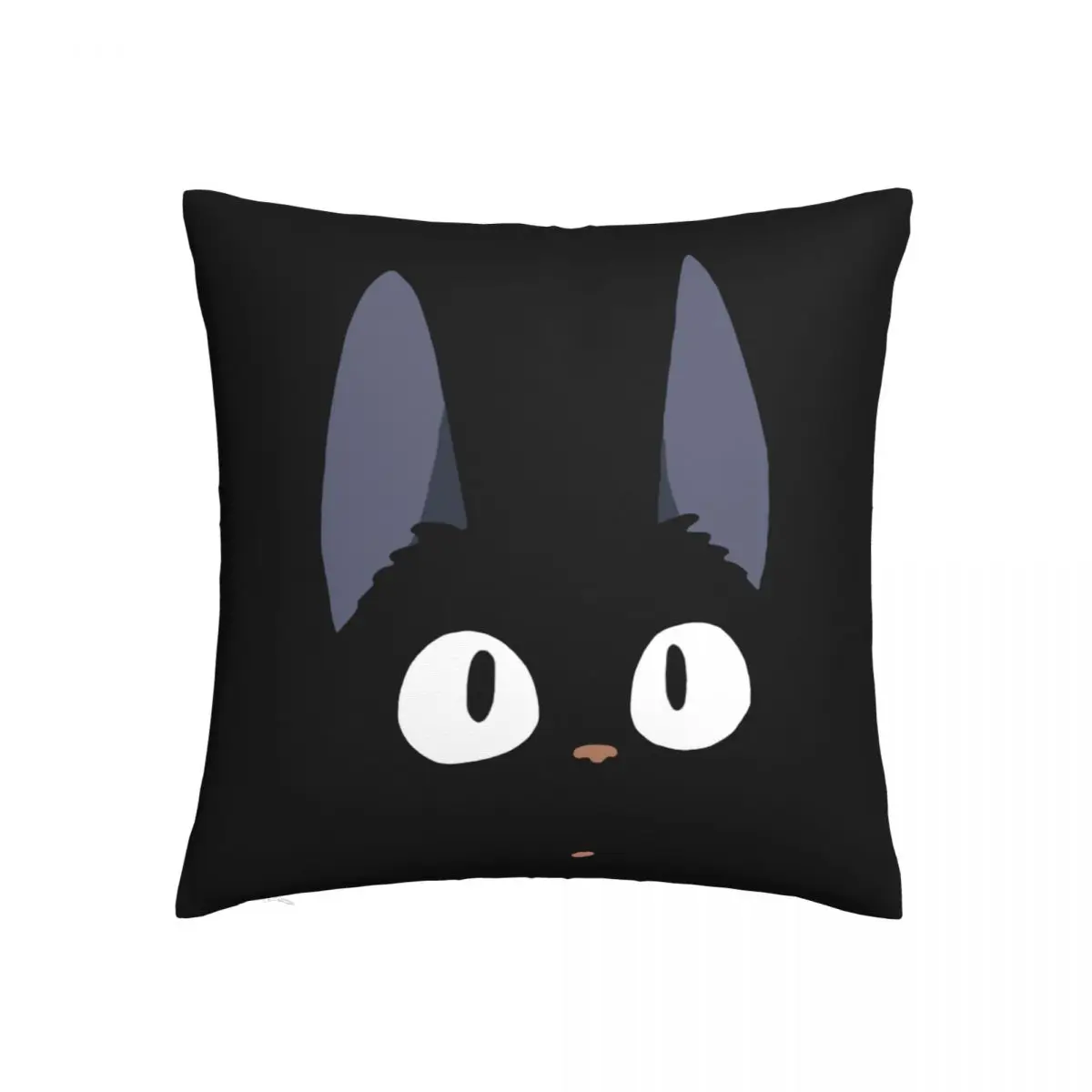 

Аниме Подушка Чехол Jiji the Cat веселый женский чехол на молнии для автомобиля летняя Обложка