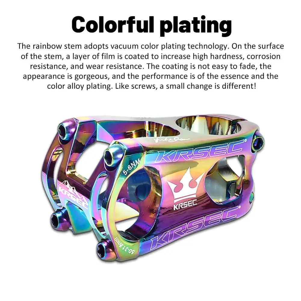 

Mountain Bike Stem Short Riser Aluminium Alloy Compact Structure Hollow Stem MTB Road Bike Accessories