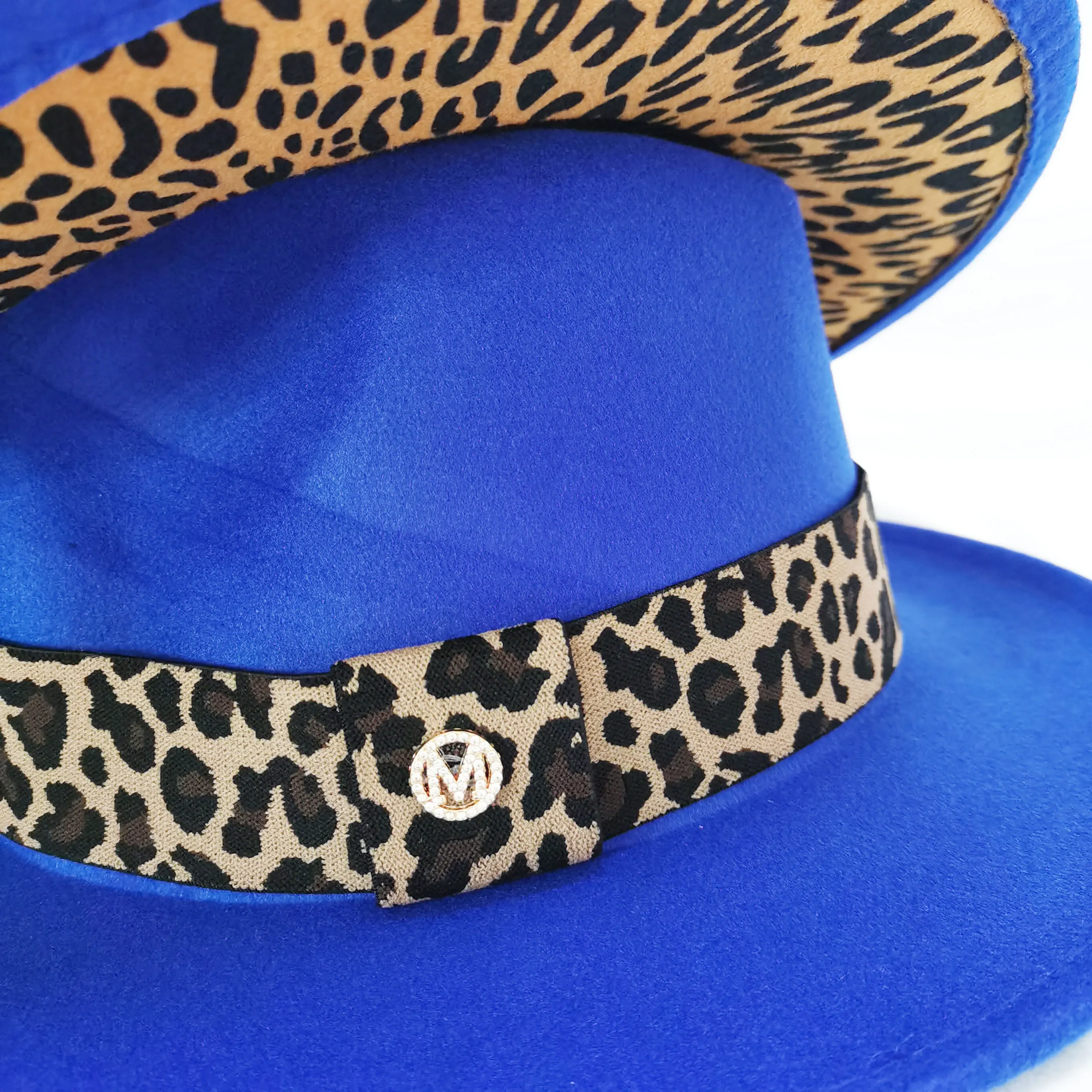 Шляпа фетровая для мужчин и женщин модная уличная шапка с широкими полями поясом