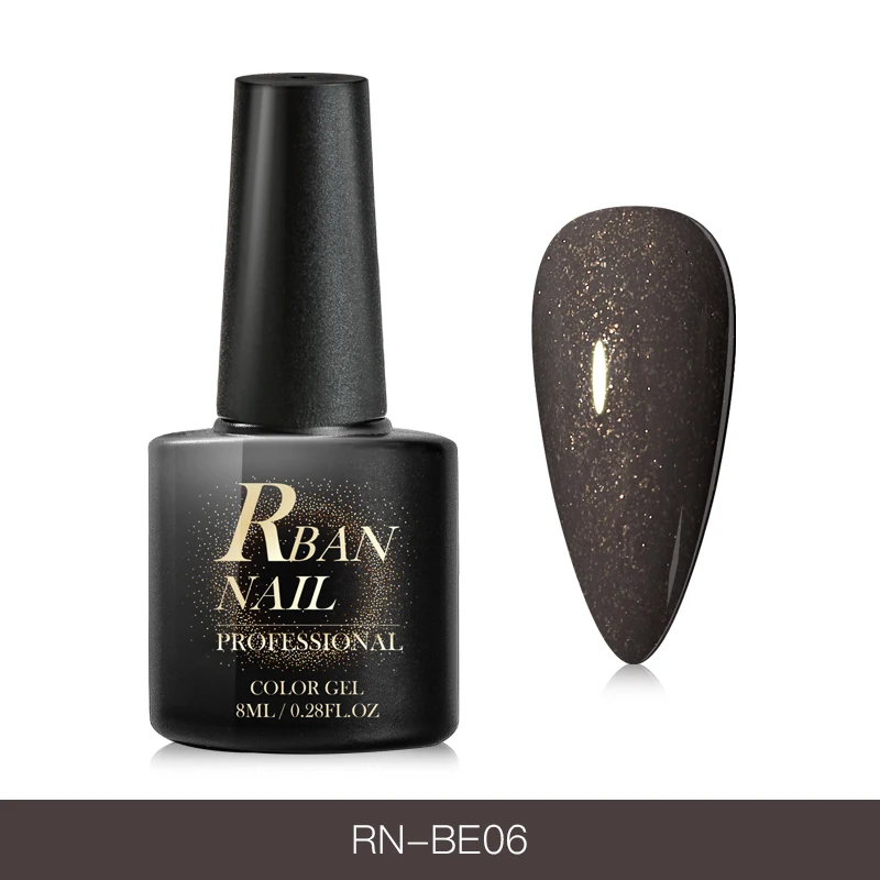 S08372 RBAN NAIL 8 мл голографический гель для ногтей с блестками лак долговечный впитывающий УФ светодиодный гель Dreamland лак для ногтей маникюрные инструменты - Цвет: S08372
