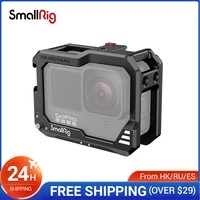 smallrig gopro hero 9 black cage vlog kit compatible with microphone adapters camera cage rig for gopro hero 10 3084