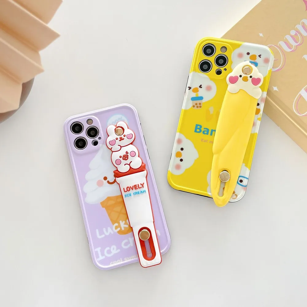 

Cartoon Cute rabbit Small Animal Mobile Phone Case for IPhone 11 Case X Xs Xr SE 12ProMax 7 8 Plus Fashion Anti-fall IPhone Case