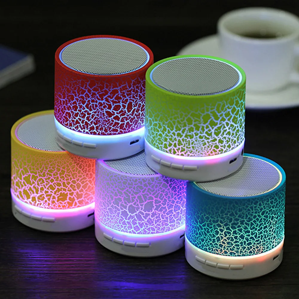 A9 Bluetooth 4 0 динамик мини портативный беспроводной светодиодный звуковая