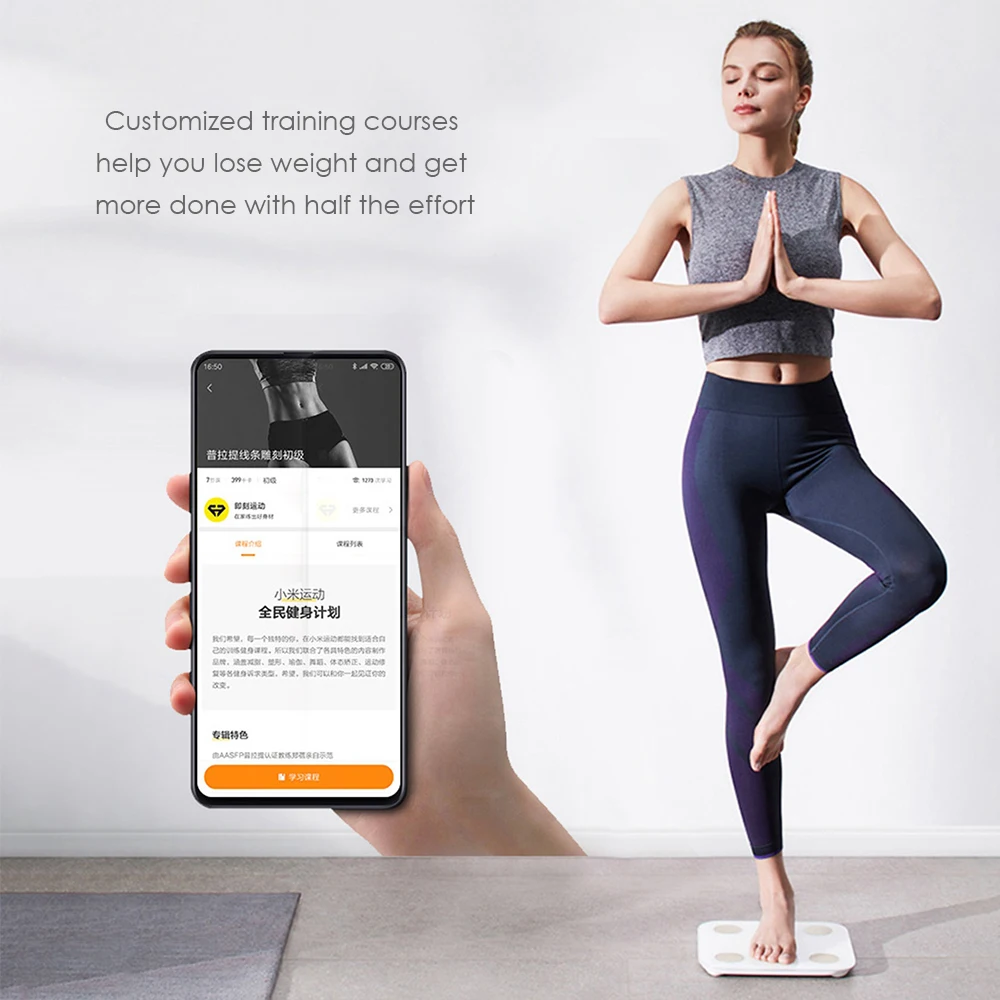 Электронные весы Xiaomi Scale Original Smart 2 с дисплеем весов Bluetooth 5.0 тест баланса 13 данные о
