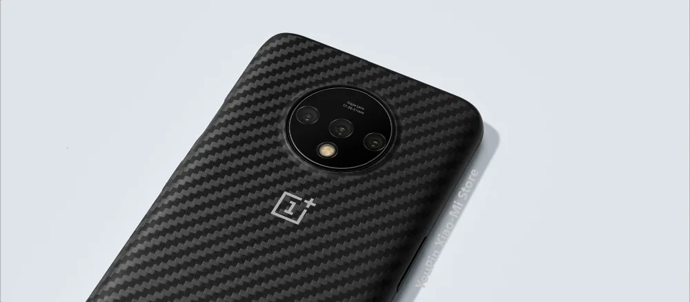 Чехол-бампер для OnePlus 7T официальный материал кевлар+ ТПУ полная защита Официальный чехол-накладка