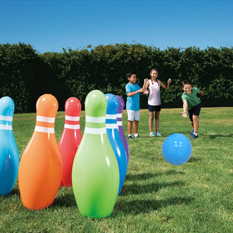 

Big Attractive Colorful Outdoor Activity Simulation Bowling Group Game Family Happy Time Friend Sport Party Game Park Amusement