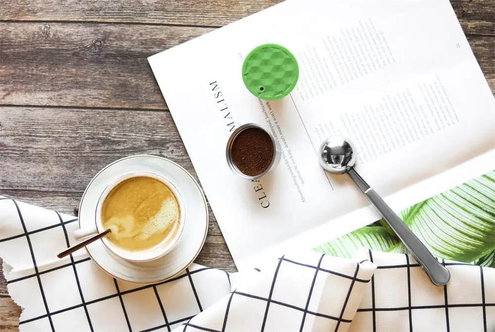 ICafilas многоразовые Nescafe из нержавеющей стали Capsula reutisavel dolcegusto Capsule Dolci Gusto кофейные фильтры для многократного использования Ложка
