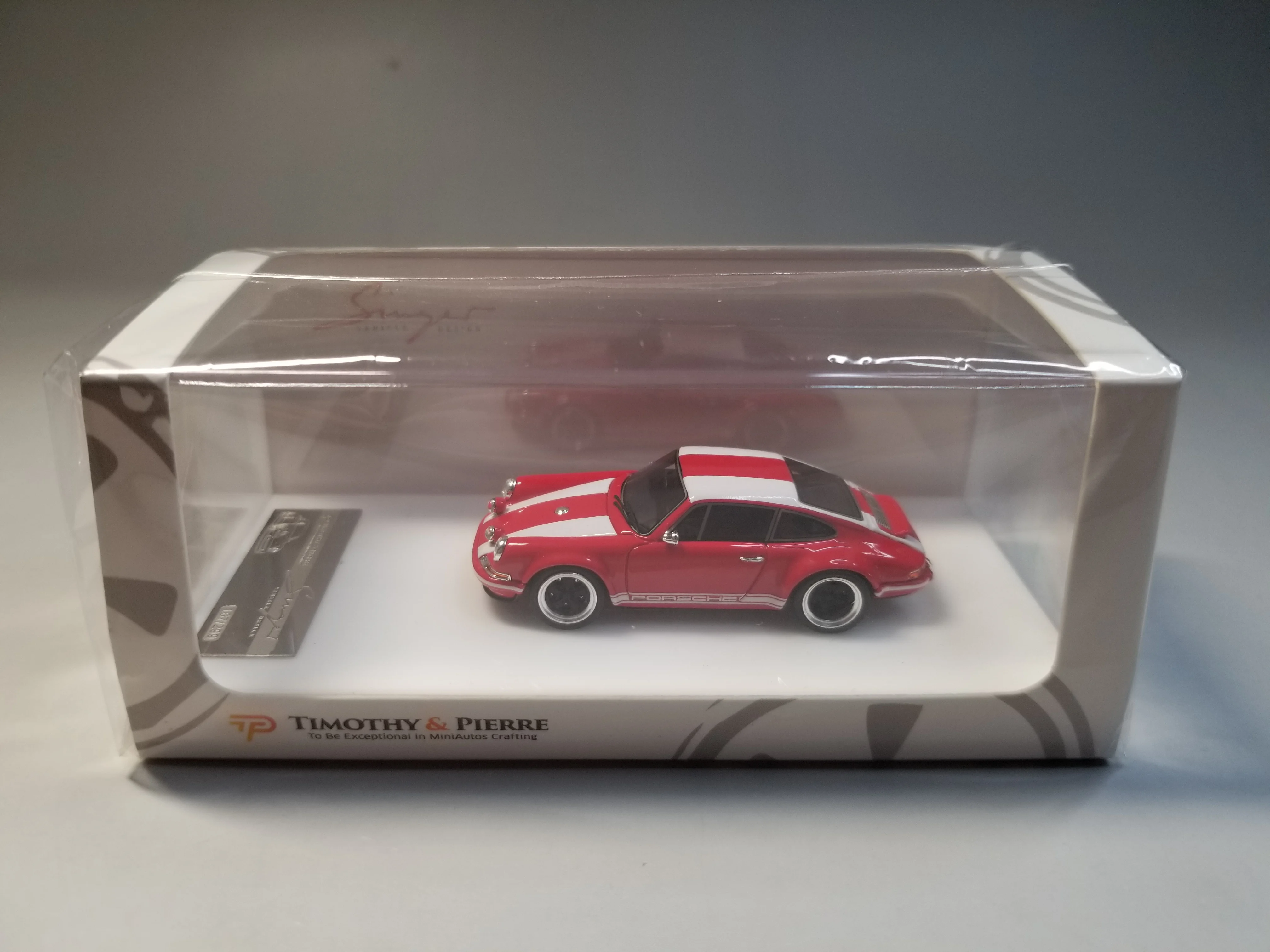 

Timothy&Pierre 1/64 Singer 964 911 Resin Model Car Collection Limited