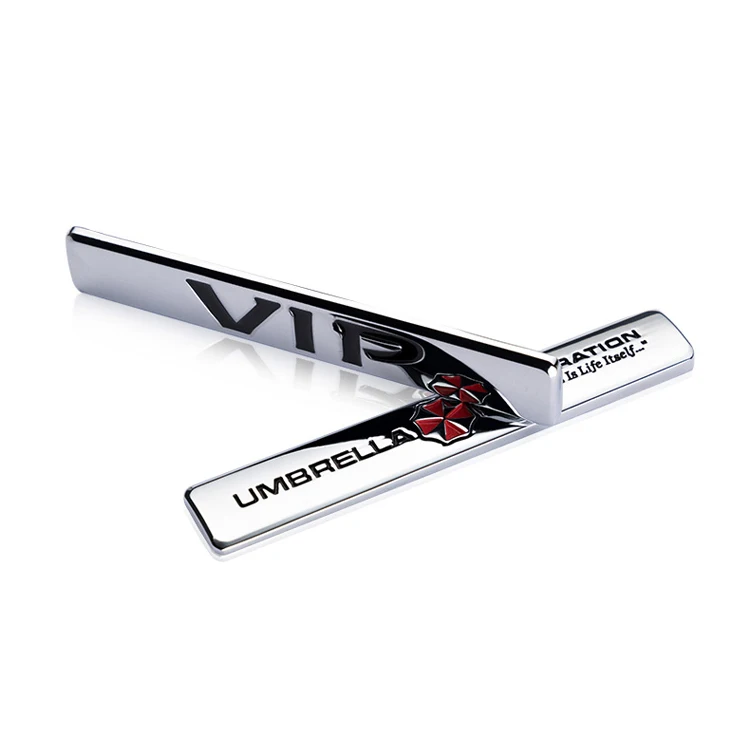 3D Металл VIP спортивный автомобиль сторона Fender задний багажник эмблемы наклейки