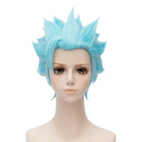 the seven deadly sins ban wigs foxs sin of greed heat resistant short synthetic hair perucas cosplay wig wig cap