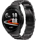 Браслет из нержавеющей стали для часов Huawei GT 2E GT2 2 46 ммGT Смарт ремешок для наручных часов Xiaomi Huami Amazfit Bip GTR GTS часы-браслет