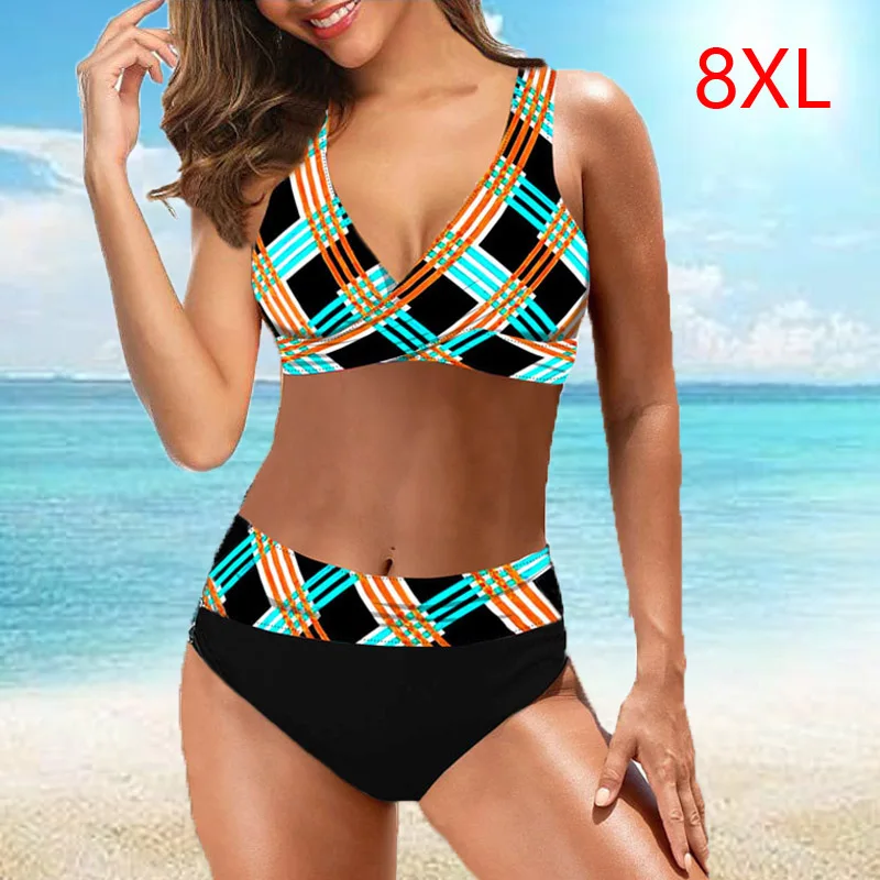 Купальник женский с высокой талией цвет в ассортименте S M L XL 2020|Купальники| |