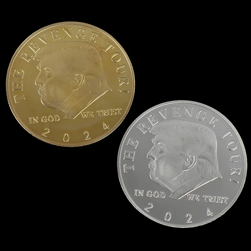 2024 President Commemorative Coin Save America Again Souvenir Collection Gift | Дом и сад