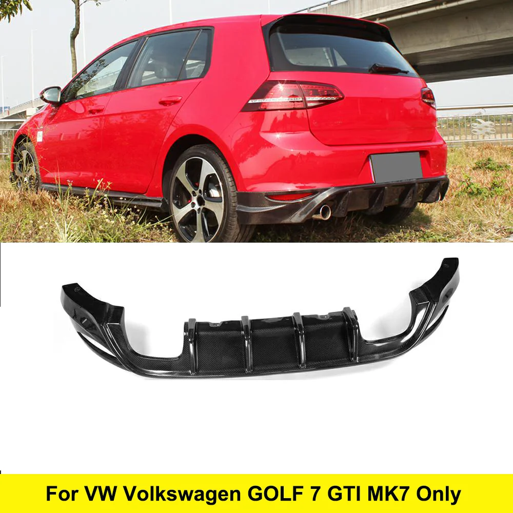 Автомобильный Стайлинг из углеродного волокна для Volkswagen GOLF 7 VII MK7 GTI 2013