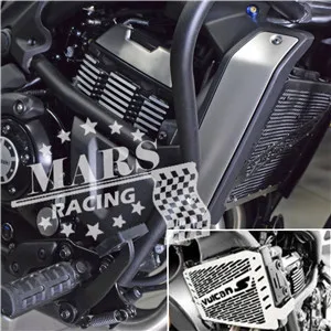 Защитная крышка радиатора из нержавеющей стали для мотоцикла решетка KAWASAKI VULCAN S