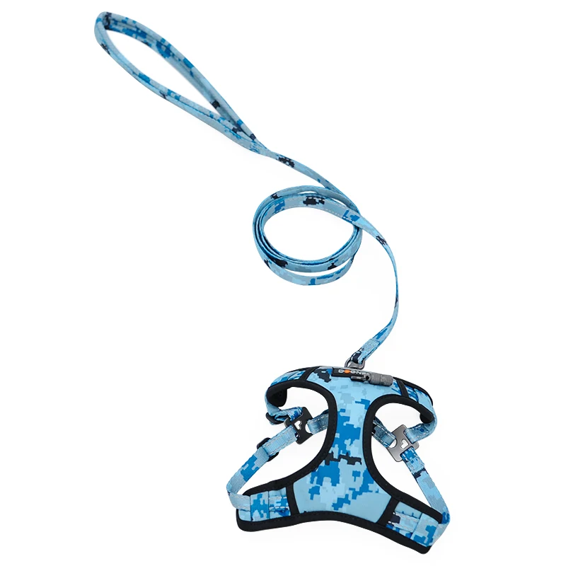 

Hoopet Small Dog Harness Leash Set Anti-lost Pendant Reflective Cat Outdoor Vest Pet Harness