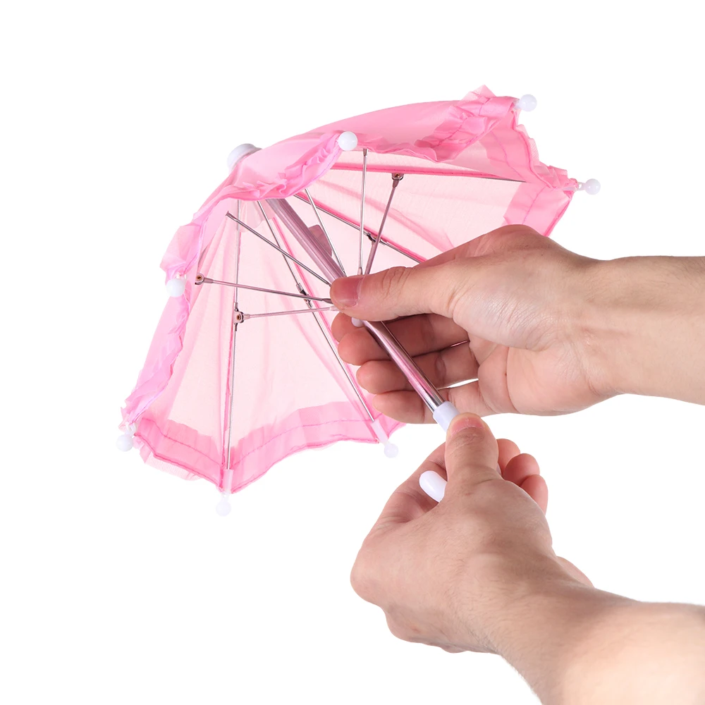 Милая Мини кружевная кукла зонтик дождевик снаряжение Детская аксессуары для 18