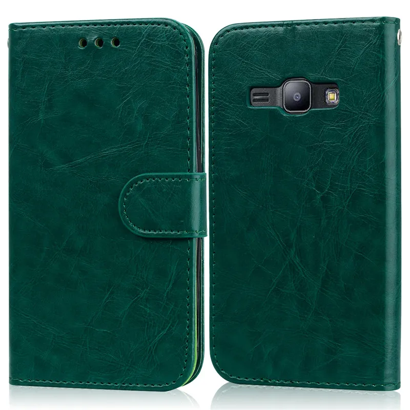 Кожаный флип-чехол для Samsung Galaxy J1 2016 чехол J120 SM-J120F/ds 6 J120F телефона - купить по