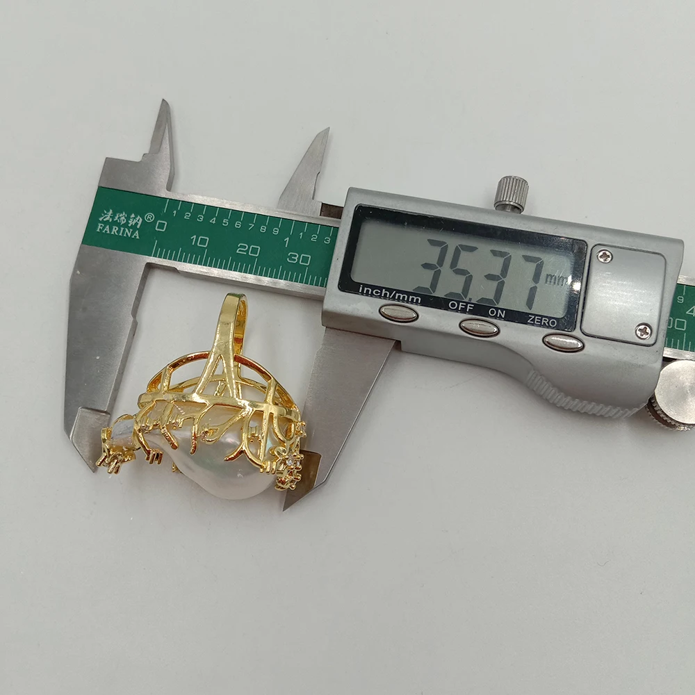 100% Кольцо из натурального пресноводного жемчуга большое кольцо барокко жемчуг