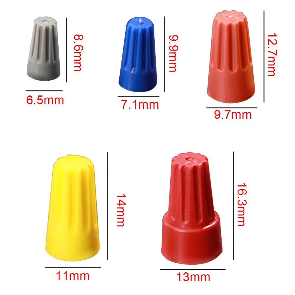 158 шт. освещение дома витой на многоразовые линии давления пластиковые винтовые