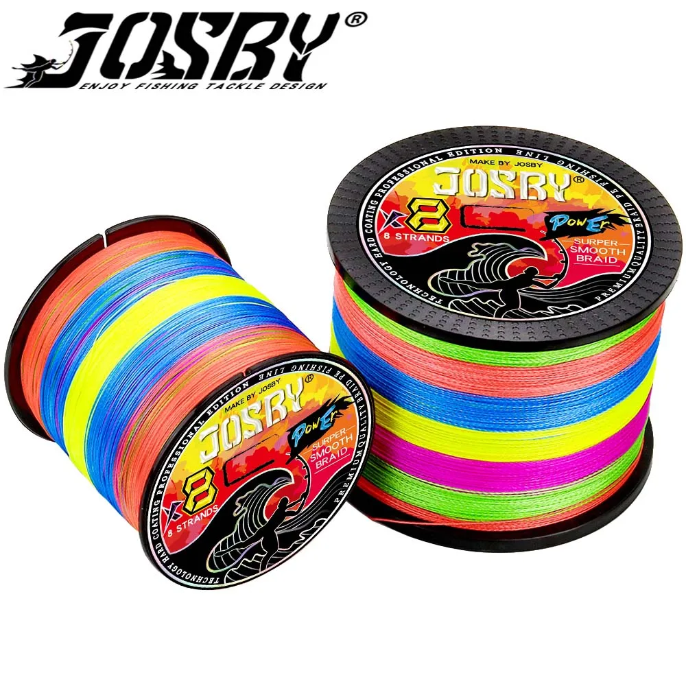 

4/8 Strands 300M 500M 1000M Multicolor Braided Fishing Line Sea Saltwater Multifilament Carp Weave Extreme 100% PE Tackle