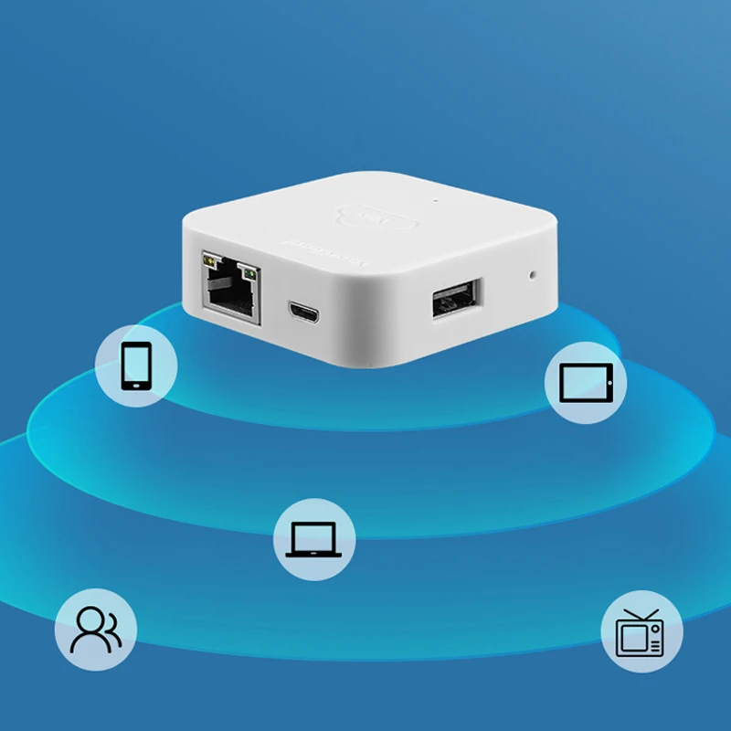 NAS Drive Enclosure Network Storage Hard Case Expansion Box Personal Cloud Nascloud A1 Remote Access HDD | Компьютеры и офис