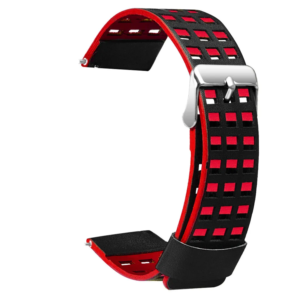 Ouhaobin ремешок для часов Huami AMAZFIT 2/2S часы Stratos сменный кожаный аксессуары |
