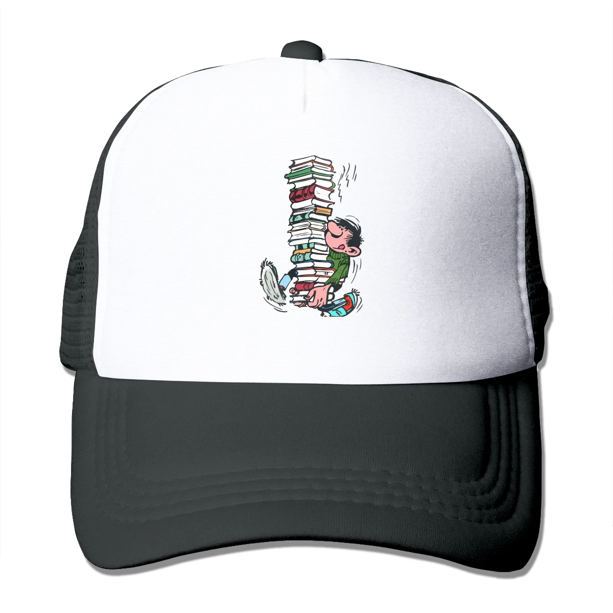 

Бейсболка с книжками Gaston Lagaffe Marsupilami, стильная Регулируемая Кепка Из Сетчатой Ткани в стиле бельгийских комиксов для мужчин и женщин