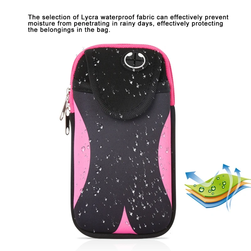 

Running Bag Men Women Armbands Phone Arms Band Phone Case Sports Accessories for 4-6.5 Inch Smartphone