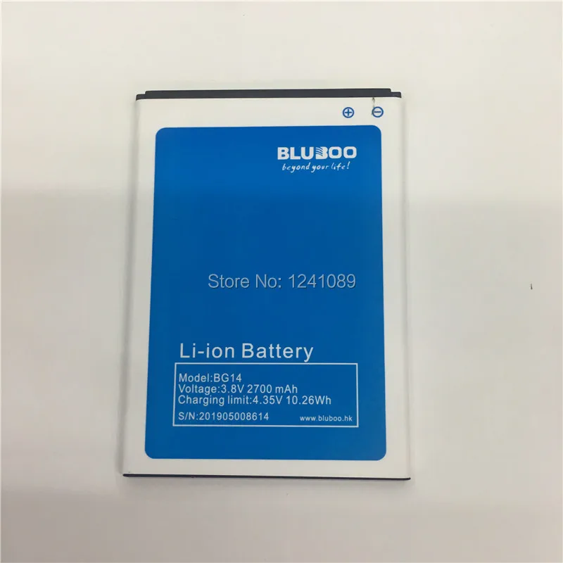 Аккумулятор YCOOLY мобильный телефон для BLUBOO BG14 аккумулятор 2700 мАч Аксессуары
