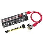 Райзер-карта VER009S Plus PCI-E, 3050 шт., PCI Express, 1X до 16X, USB 3,0, кабель SATA к 6-контактному разъему для видеокарты