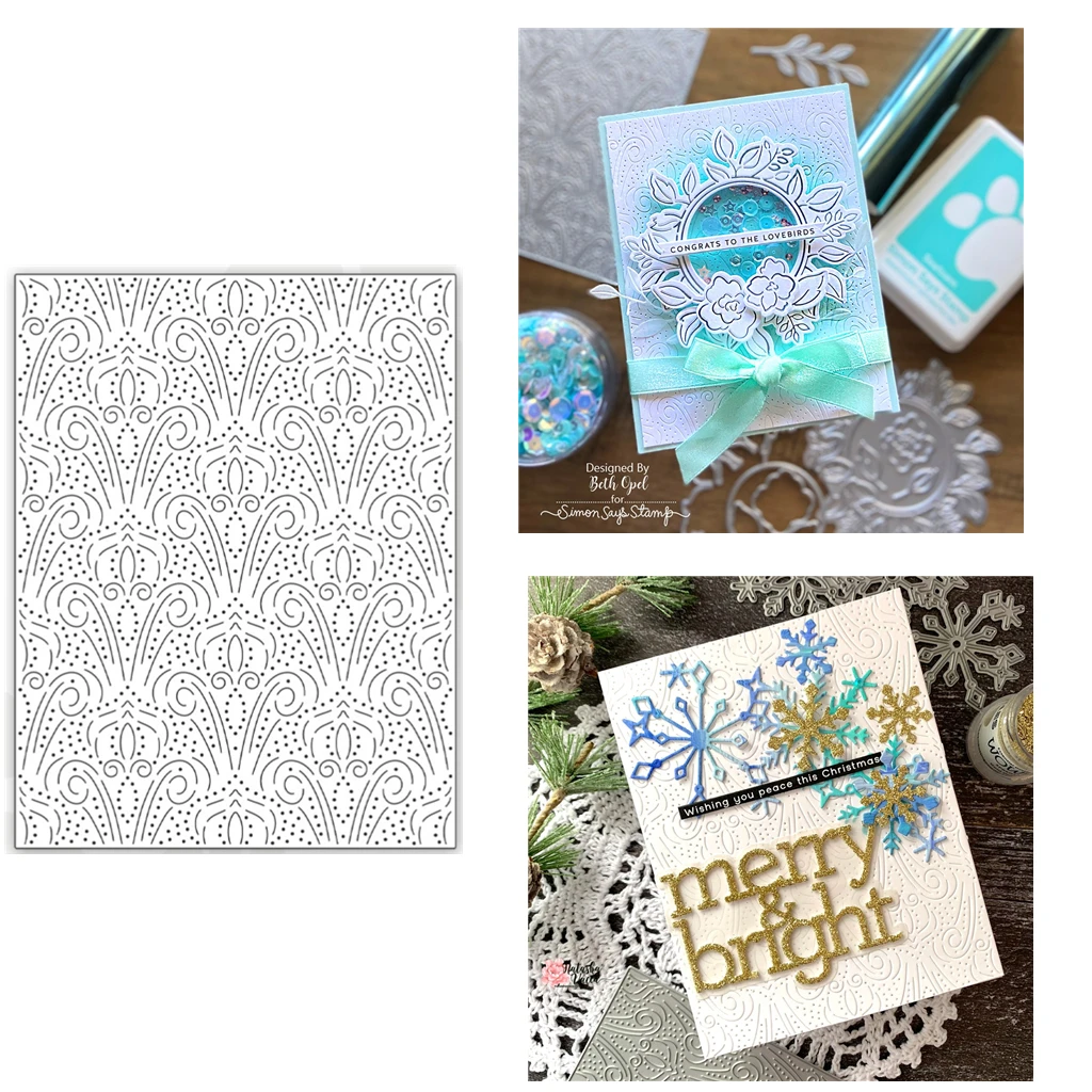 

Imperia Plate Wafer Dies Metal Cutting Dies Scrapbook Embossed Make Paper Card Album Diy Craft Template Decoration 2021 New