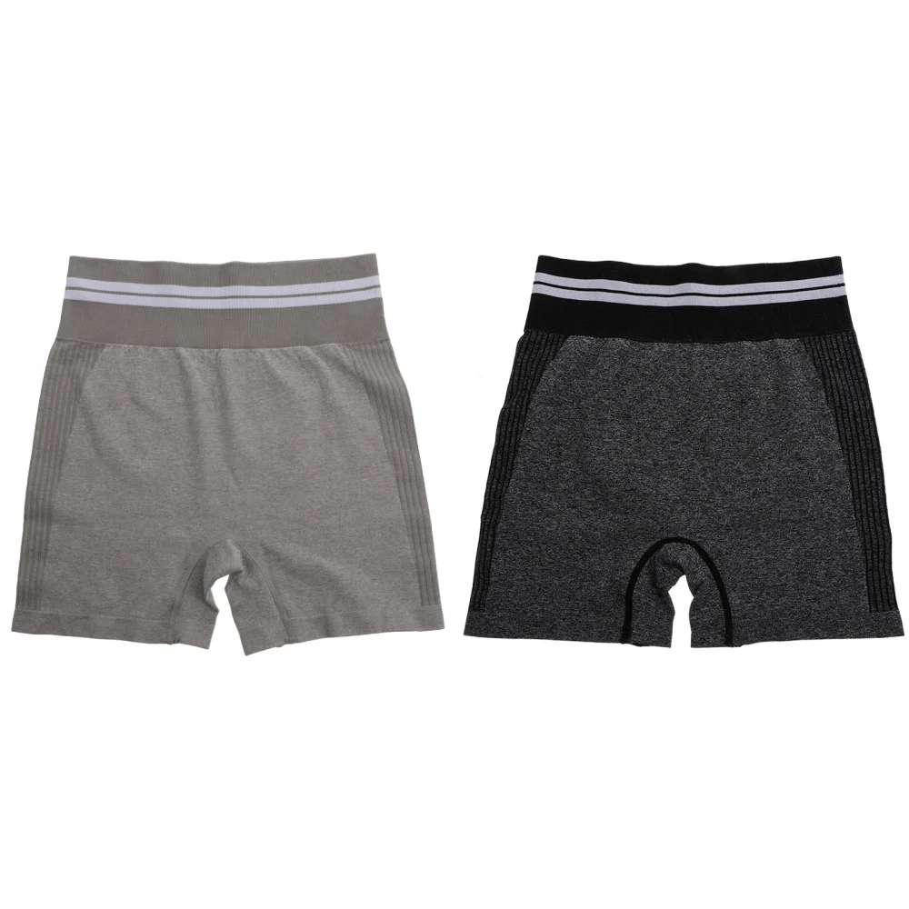 

2Pcs Sport Shorts Fashionable Shorts Yoga Short Pants Skinny Short Pants