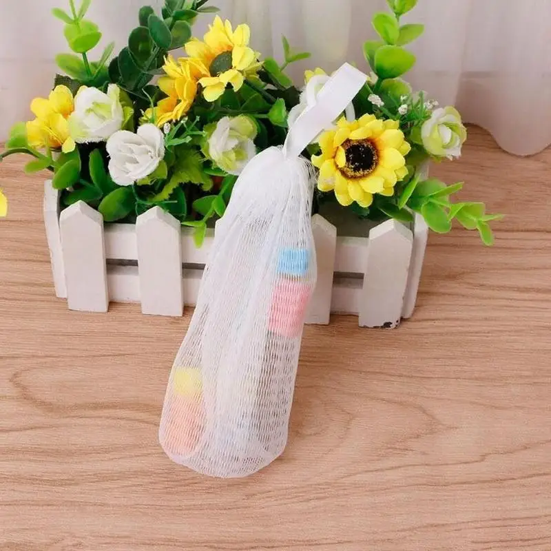 1 PC Wash Face Soap Foaming Net Bath Shower Blister Bubble Mesh Body Cleansing Nets Washing Tool Bathroom Accessories | Красота и