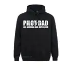 Мужской пуловер с капюшоном s C172 смешной воздушный Юмор пилот отец пилот папа Веселая искусственная Толстовка для мужчин с 3D печатным капюшоном