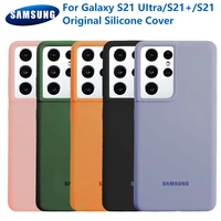 samsung original silicone cover case for samsung galaxy s21 s21 s21 plus s21 ultra 5g soft shockproof shell phone case cover