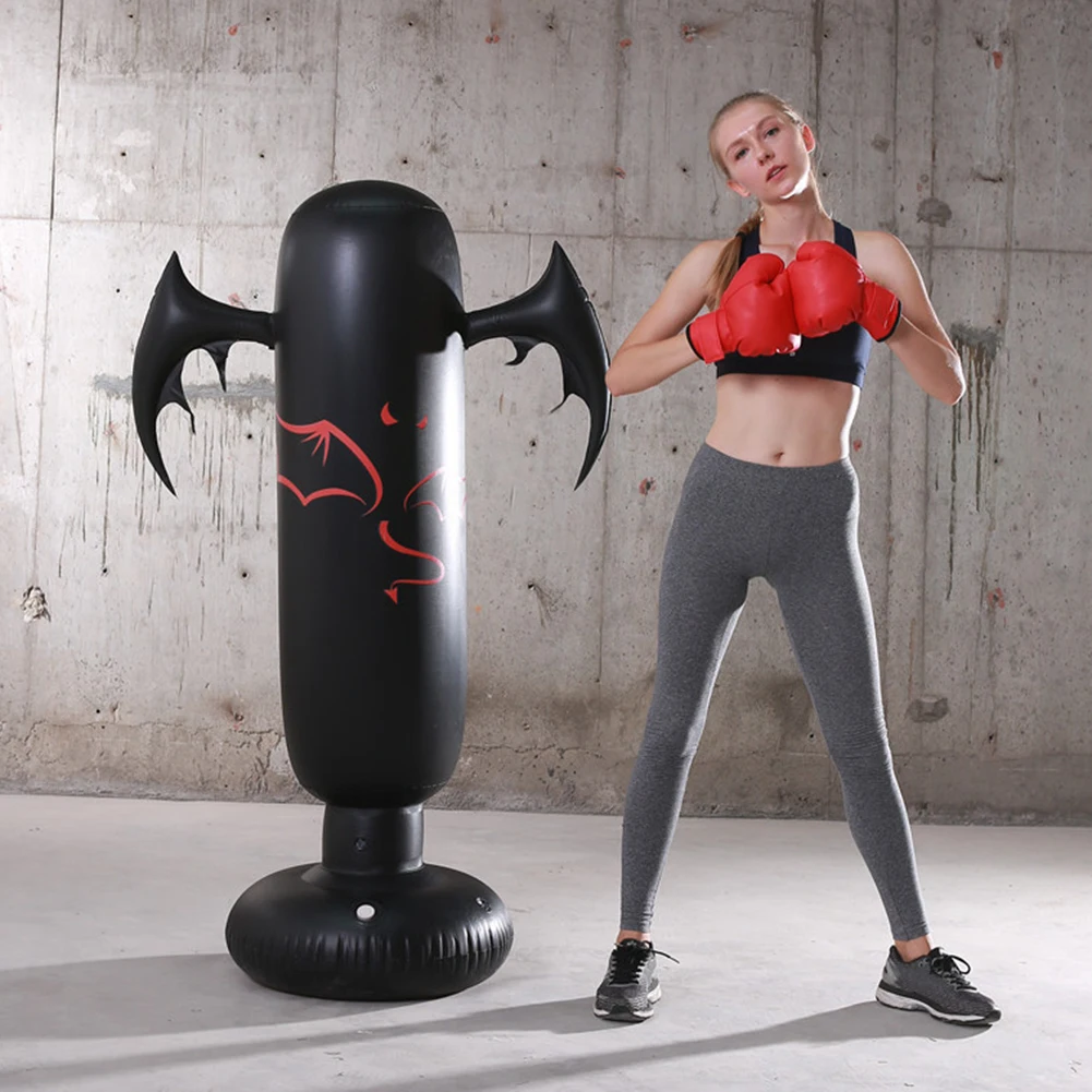 Надувная боксерская сумка из ПВХ утолщенная тренировочный инструмент для