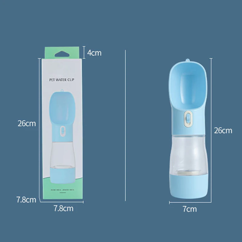 

Portable Pet Drinking Water Feeder Bowl Dog Cat Food Feeding for Puppy Dog Cat Outdoor Walking Travel Supplies