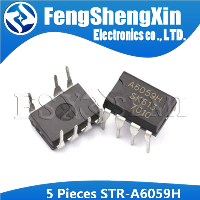 5 шт./лот A6059H DIP 7 STR A6059 Off Line PWM контроллеры со встроенным силовым MOSFET|Интегральные