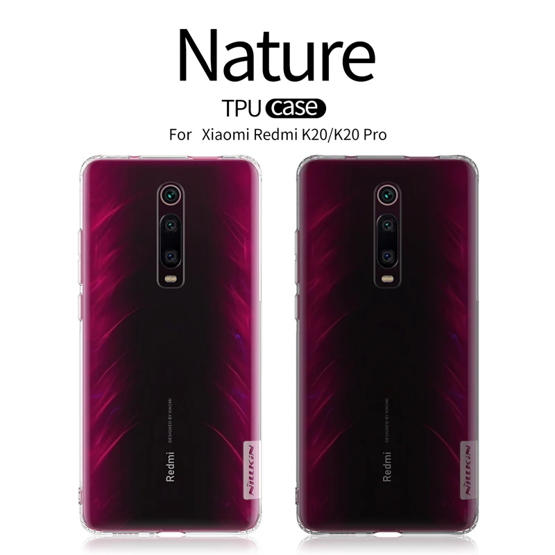 Чехол для xiaomi redmi Note 9 8 Pro Nillkin Nature мягкий силиконовый защитный чехол из ТПУ 7 K20 k30 |