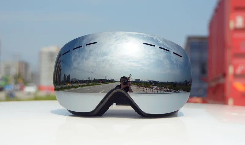 Для взрослых Лыжный Спорт очки большие сферические Gafas сноуборд мужские и женские лыжные очки двухслойные противотуманные