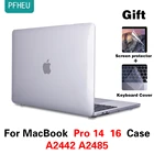 Чехол для ноутбука Macbook M1 Pro  Max 16 14 дюймов с чипом A2442 A2485