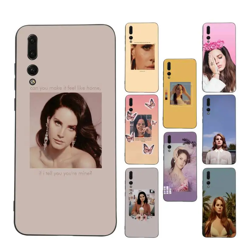 

Sexy singer model Lana Del Rey Phone Case Soft Silicone Case For Huawei p 30lite p30 20pro p40lite P30 Capa