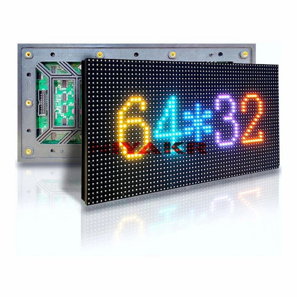 Наружный полноцветный светодиодный модуль P4 64x3 2 пикселя по заводской цене |