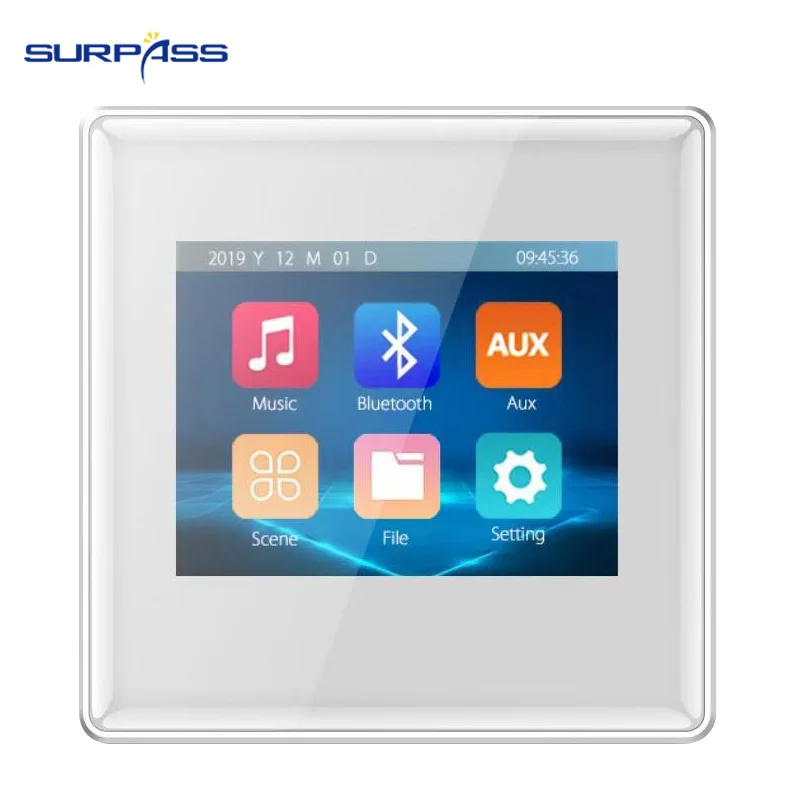 Настенный усилитель Bluetooth аудио музыкальный центр звук для отеля ванной комнаты