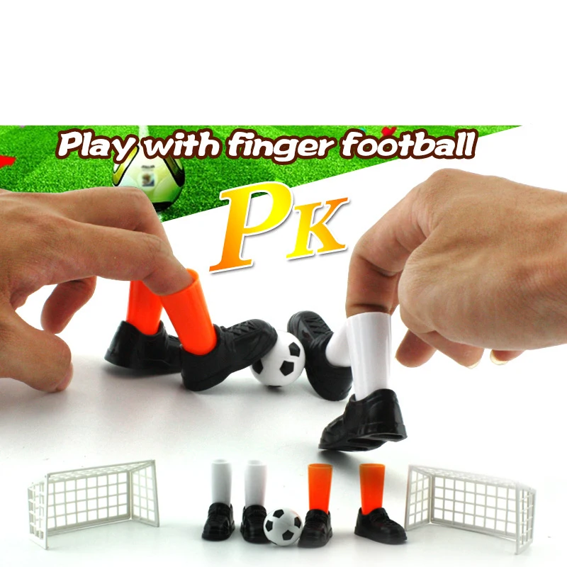 hot Funny Indoor desk Game Finger football Soccer Play Match Interactive Toy For Children Family Friends Party Table Games | Игрушки и
